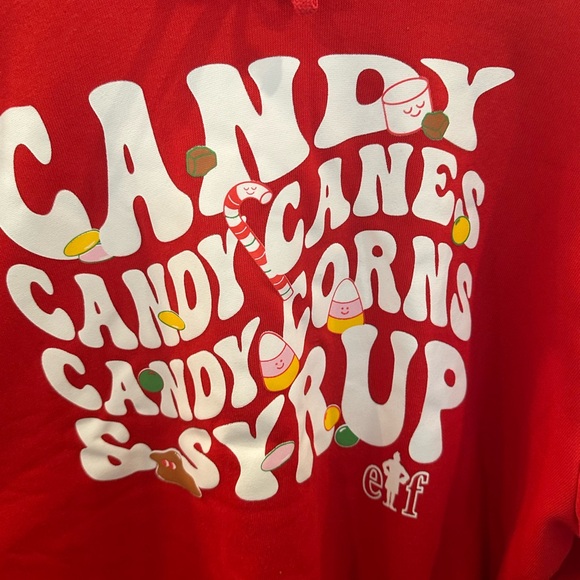 ELF Red Candy Graphic Hoodie - Picture 2 of 4